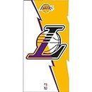 Carbotex Los Angeles Lakers Basketball Basketball Strandtuch Strand Bad Beach Towel - 100% Baumwolle - Maße 70 x 140 cm