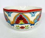 Pier 1 Imports Isidora Bowl Floral Pattern Indonesia