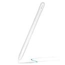 iSay Silicon Cover for Apple Pencil 2nd Gen - Will only Charge When Apple Pencil in Direct Contact with ipad Magnetic Side - (Apple Pencil Not Included) Transparent