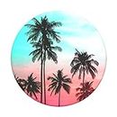 PopSockets Phone Grip with Expanding Kickstand, Plant Pattern PopGrip - Tropical Sunset