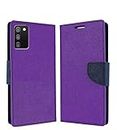 Erotic Flip Wallet Case Cover for Samsung Galaxy F02s - Purple