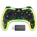 ZEBRONICS MAX LINK + Wireless Gamepad, Dual motors Haptic feedback, Built-in rechargeable battery, RGB light, Plug & play, Supports (Windows | Android | PS3 | PS4 | XBOX 360)