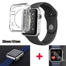 NEW Watch Mobile accessories Case 38mm / 42mm TPU Screen Protector TPU Protector