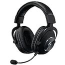 Logitech G PRO X Wireless Lightspeed Gaming Headset with Blue VO!CE Mic Filter Tech, 50mm PRO-G Drivers, and DTS Headphone:X 2.0 Surround Sound, 20+ Hour Battery, PC, PS5, PS4, Switch - Black