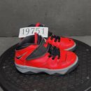 Nike Soldier 7 Hook & Loop Shoes Toddler Sz 8 Red Black Athletic Trainers