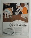 1920 Peet's Crystal white soap children watering can Hazel Woillard art ad