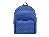 Michael Kors Large Jaycee Abbey Backpack Electric Blue MK Signature, Blue, Large, Backpack
