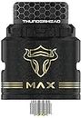 Authentic ThunderHead Creations THC Tauren MAX RDA Rebuildable Dripping Vape Atomizer w/BF Pin 25mm (Messing schwarz)