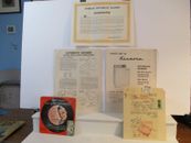 Sears Roebuck Kenmore Automatic Washer 1961 # 11471 Guarantee Record Other Paper
