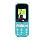 Lvix All-New L1 5077 Dual Sim |Keypad Mobile| with 1.8" Display | BT Dialer| Voice Changer | Auto Call Recording | Powerful 3000Mah Battery | FM | Camera | Feature Phone | Torch | Blue
