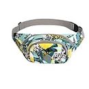 Homeaura Waterproof Waist Bag for Women and Men - Large Fanny Pack Chest Pouch for Travel, Running, Outdoor Sports, and Cycling