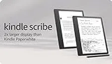 Amazon Kindle Scribe (32 GB) - 10.2” 300 ppi Paperwhite display, a Kindle and a notebook all in one, convert notes to text and share, includes Premium Pen