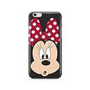 ERT GROUP mobile phone case for Apple Iphone 6/6S original and officially Licensed Disney pattern Minnie 054 optimally adapted to the shape of the mobile phone, case made of TPU