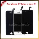 AAAA+ Quality LCD Display For iPhone 6 6S 7 8 Plus 11 X XSMAX XR 3D Touch Screen