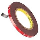 Double Sided Tape, Heavy Duty Mounting Tape, 33FT x 0.4IN Adhesive Foam Tape Made with 3M VHB for Home Office Car Automotive Decor
