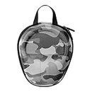 GadgetBite Headphone Carrying Case Earpads Storage Bag Headphone Pouch Portable Anti-Pressure Compatible with Boat 550/Sony WH C510/Flix X1/Sony CH710n/Hyperx Cloud Cases (Army Grey)