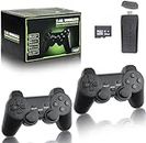 Retro Games Console - Video Game Consoles with 2Pack Game Controllers, 64GB Built-in Card 20000+ Games, 4K HDMI Display Arcade (M8)