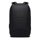 Red Lemon Ghost Rider BANGE Series Laptop Bag for Men Waterproof Anti-Theft Unisex Travel Laptop Backpack with USB Charging and Password Number TSA Lock laptop backpacks for men (Black N)
