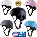 Adult Child Skateboard Bike Helmet Skate Stunt Bomber Helmet Lightweight Cycling