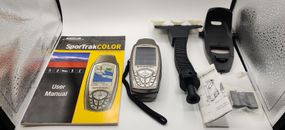 GPS Magellan Sportrak Color Handheld 2004 w / Extras