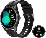 Smart Watch Risposta Quadrante Chiamata per Donna Uomo con Bluetooth Fitness Tracker