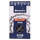 Husqvarna SP33G Chainsaw Chain 16" .050 Gauge .325 Pitch x-Cut High Durability Superior Lubrication Works Longer Without Needing to Be Adjusted, Orange/Gray