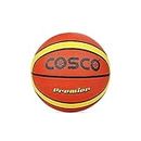Cosco Nylon Basketball, Size 5 (Multicolour)