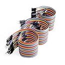 10CM Jumper DuPont 2.54MM 1P-1P Cable 40 Pieces Pack (Female to Female)