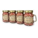 Grandma's Kitchen Scented Mini Mason Jar Candle by Our Own Candle Company, 3.5 Ounce (4 Pack)
