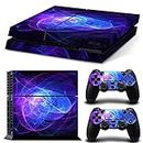 threekids PS4 Skin- PS4 Galaxy Skin Playstation 4 Protective Skin,Vinyl Skin Decal Cover for PS4 Skins Console and Controllers