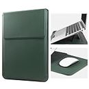 HoYiXi 15.6'' Laptop Custodia Sleeve Case Compatibile con MacBook Pro 16 2021 & 2019/ASUS Vivobook 15/HUAWEI MateBook D15/HP 15.6'' PC/MacBook Pro 15/Surface Laptop 3/Dell Lenovo IdeaPad 15'', Verde