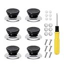 6 Pcs Pot Lid Knobs, Universal Kitchen Cookware Lid Handles Replacement, Lifting Handle Heat-Resistant Pot Pan Lids Knob Handle, Home Kitchen Cookware Cover Pan Parts Set with Screws