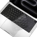 Keyboard Cover per tastiera in ultra sottile per MacBook Air 15,3 13,6 pollici e Pro 14,2” 16,2” 2023-2021 con M2 M1 Max/Pro Chip A2779 A2780 A2442 A2485 TPU skin copritastiera accessori