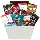 Delicious Treats Filled Gift Basket of Gourmet Sweet Delights