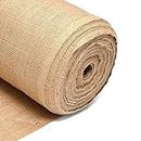 Discount Fabrics LTD - Tessuto in iuta naturale, per lavori artigianali e tappezzeria, 137 cm di larghezza, peso venduto al metro (5 metri)