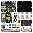 KEYESTUDIO Inventor Starter Kit for Arduino ESP32, Hardware Comes Pre-connected, Easy to Get Started Coding and Electronics, 15 Modules, 30 Projects, STEM Educational Set for Adults Teens (With ESP32)
