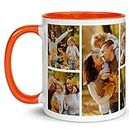 SAVRI Personalized Photo Printed Ceramic Tea/Coffee Mug - Customizable with Any Picture - Ideal for Gifting - Cup with Good Print - Birthdays, Anniversaries, Gifts - Capacity: 350ml