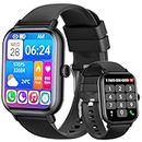 LESHIDO Smart Watch, Smart Watch for Android Phones - 2.01" HD Screen Fitness Tracker with AI Voice Assistant Built-in, Bluetooth Calling, Heart Rate/Sleep/Health Monitor, 100 Sports Modes, IP68