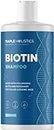 Biotin Shampoo for Hair Growth B-Complex Formula for Hair Loss Removes DHT for Thicker Fuller Hair Anti Dandruff Formula with Zinc Tea Tree Oil Extract Jojoba Oil Argan Oil For Women and Men 240ml (236 mL)