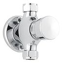 Nuie A3788 Modern Bathroom Exposed Non-Concussive Timed Shower Valve, 94mm x 68mm, Chrome, Set of 4 Pieces