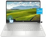 HP Pavilion 15.6'' HD Touchscreen Laptop, Dual Core Intel i3-1115G4 (Up to 4.1GHz), UHD Graphics, 8GB RAM, 256GB SSD, Webcam, WiFi, Fast Charge, Long Hour Battery, HubxcelAccessory, Natural Silver