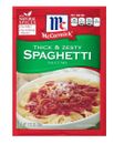 Mezcla de salsa de espagueti McCormick - especias y condimentos mezclados gruesos y picantes (paquete de 3)
