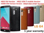 Nuevo Smartphone LG G4 VS986 H810 H815 32GB 16.0MP 4G LTE Desbloqueado Android