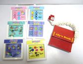 1999 Amazing Ally doll interactive book for cartridges plus 6 set up cartridges