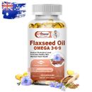 Omega 3-6-9 Flaxseed Oil Promotes Healthy Skin & Maintain Heart Health Softgels
