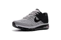 NEW NIKE AIR MAX 2017 Men's Running Trainers Shoes Grey and Black