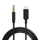 Seulliya USB C to 3.5mm Audio Aux Jack Cable, Aux Cord for iPhone, Type C to 3.5mm Headphone Car Stereo Cord Compatible with iPhone 15 Plus /15 Pro Max, Samsung Galaxy S23 S22 Note 20, Pixel 5 XL