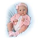 The Ashton-Drake Galleries Marissa May Poseable and Weighted Lifelike 18 Inch Baby Girl Doll