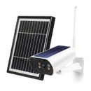 Fotocamera ad energia solare 4G 2MP 1080p ricaricabile senza fili WiFi P2P sicurezza IP CCTV