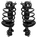 GDSMOTU Front Complete Struts & Coil Spring Assembly Compatible for Kia for Forte 2010-2013 for Kia for Forte5 2012-2013 for Kia for Forte Koup 2010-2013, Set of 2 Shocks & Struts Replace 172721